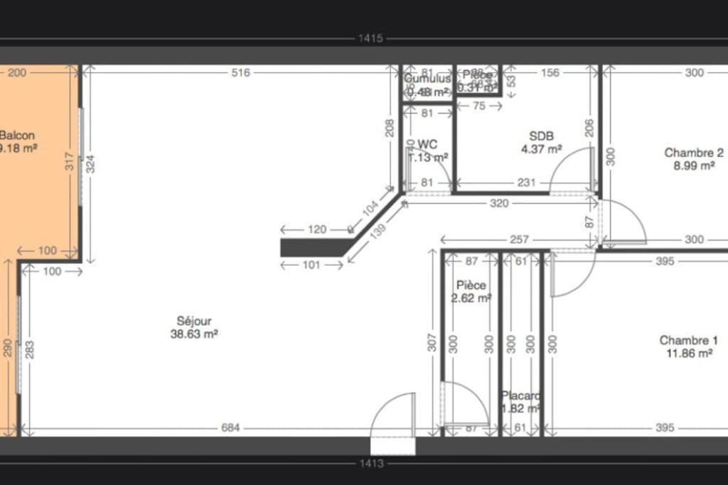 Apartment Le Juliette 23 - T3 Lumineux *
